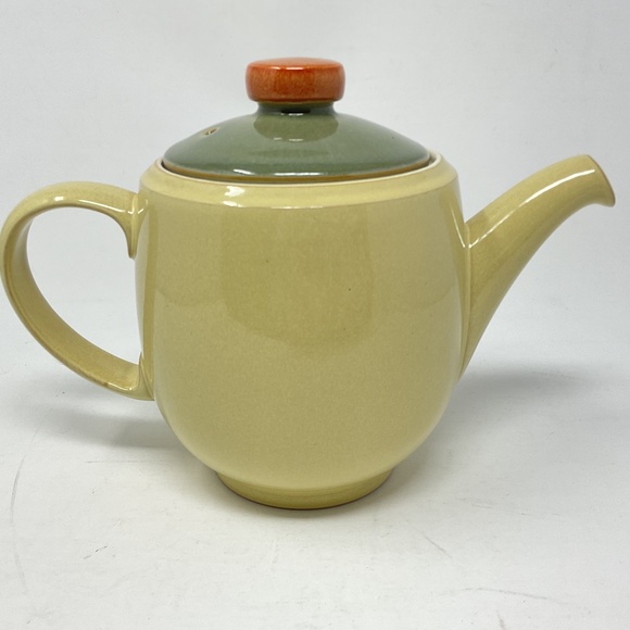 Denby Fire (retired) Stoneware Teapot - Picture 1 of 10